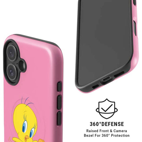 Looney Tunes Tweety Pinky iPhone 16 Magsafe Impact Case