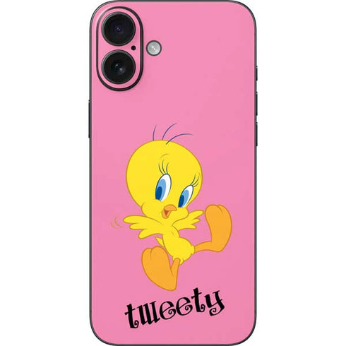 Looney Tunes Tweety Pinky iPhone 16 Plus Skin