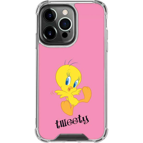 Looney Tunes Tweety Pinky iPhone 16 Pro Clear Case