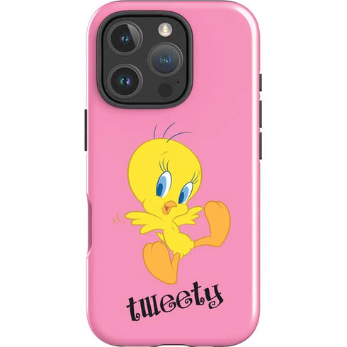 Looney Tunes Tweety Pinky iPhone 16 Pro Impact Case