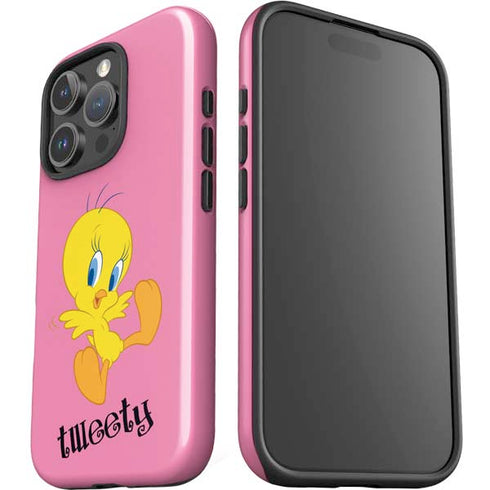 Looney Tunes Tweety Pinky iPhone 16 Pro Impact Case