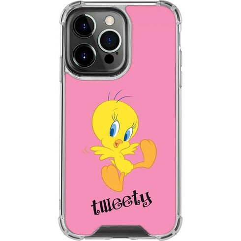 Looney Tunes Tweety Pinky iPhone 16 Pro Max Clear Case