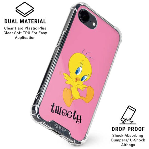 Looney Tunes Tweety Pinky iPhone 16e Clear Case
