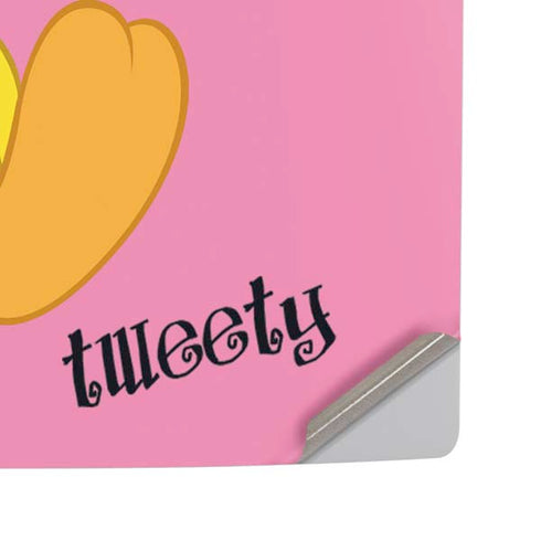Looney Tunes Tweety Pinky PS5 Pro Disk Console Skin