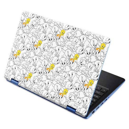 Looney Tunes Tweety Super Sized Pattern Aspire R11 11.6in Skin