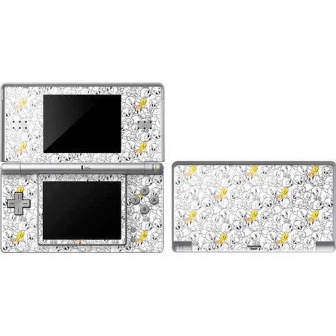 Looney Tunes Tweety Super Sized Pattern Nintendo Skins