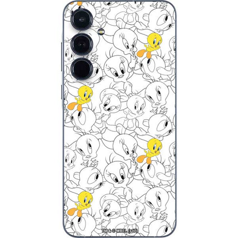 Looney Tunes Tweety Super Sized Pattern Galaxy A35 5G Skin