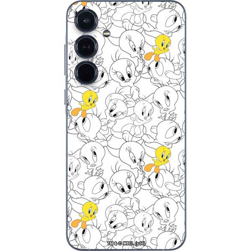 Looney Tunes Tweety Super Sized Pattern Galaxy A36 5G Skin