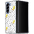 Looney Tunes Tweety Super Sized Pattern Galaxy Z Fold5 5G Clear Case