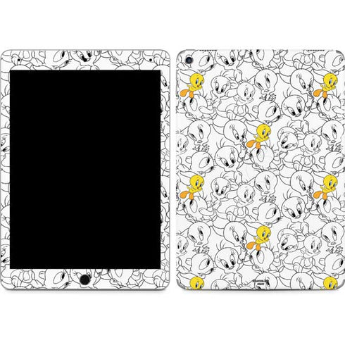 Looney Tunes Tweety Super Sized Pattern iPad Skins
