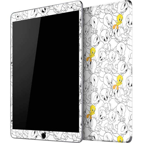 Looney Tunes Tweety Super Sized Pattern iPad Skins