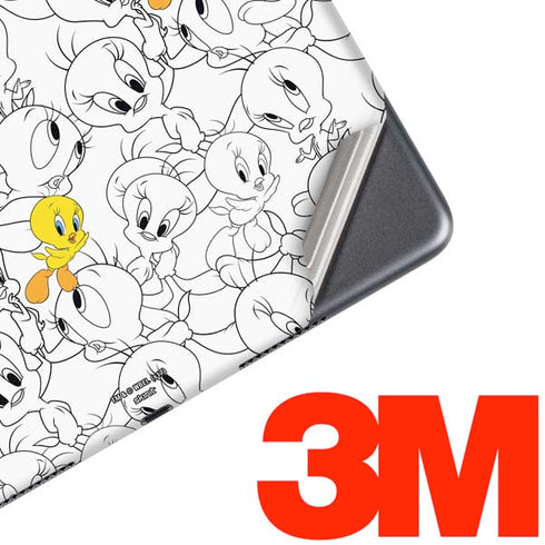 Looney Tunes Tweety Super Sized Pattern iPad Skins