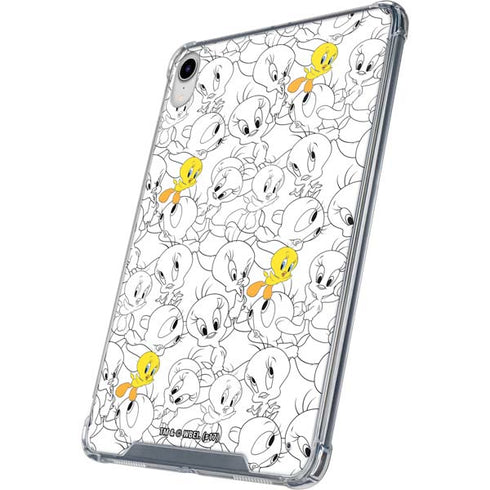 Looney Tunes Tweety Super Sized Pattern iPad 11th Gen (2025) Clear Case