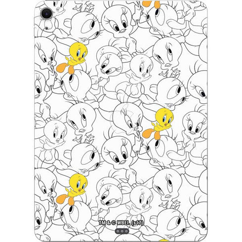 Looney Tunes Tweety Super Sized Pattern Apple iPad Air Skin