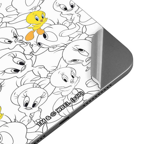 Looney Tunes Tweety Super Sized Pattern Apple iPad Mini Skin