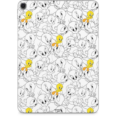 Looney Tunes Tweety Super Sized Pattern Apple iPad Pro Skin