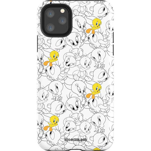 Looney Tunes Tweety Super Sized Pattern iPhone Cases