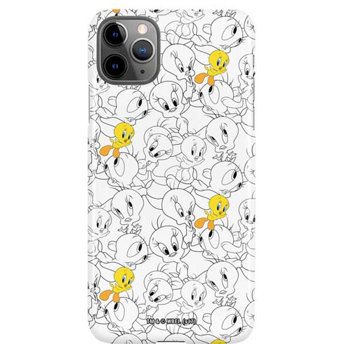 Looney Tunes Tweety Super Sized Pattern iPhone Cases