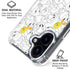 Looney Tunes Tweety Super Sized Pattern iPhone 16 Plus Clear Case