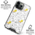 Looney Tunes Tweety Super Sized Pattern iPhone 16 Pro Clear Case