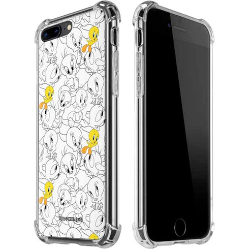 Looney Tunes Tweety Super Sized Pattern iPhone Cases