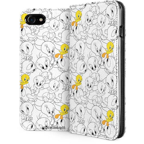 Looney Tunes Tweety Super Sized Pattern iPhone Cases