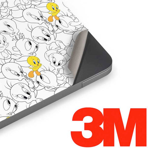 Looney Tunes Tweety Super Sized Pattern Apple MacBook Air Skin
