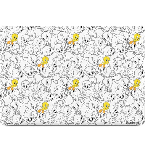 Looney Tunes Tweety Super Sized Pattern MacBook Skins