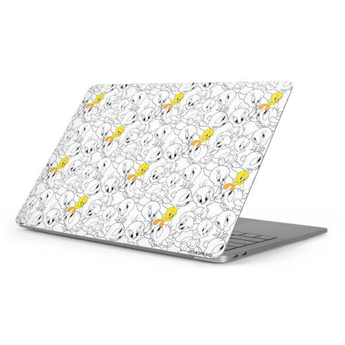 Looney Tunes Tweety Super Sized Pattern Apple MacBook Pro 16-inch Skin