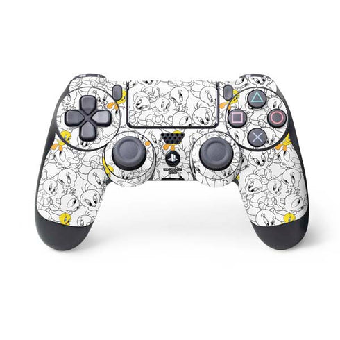 Looney Tunes Tweety Super Sized Pattern PlayStation PS4 Skins
