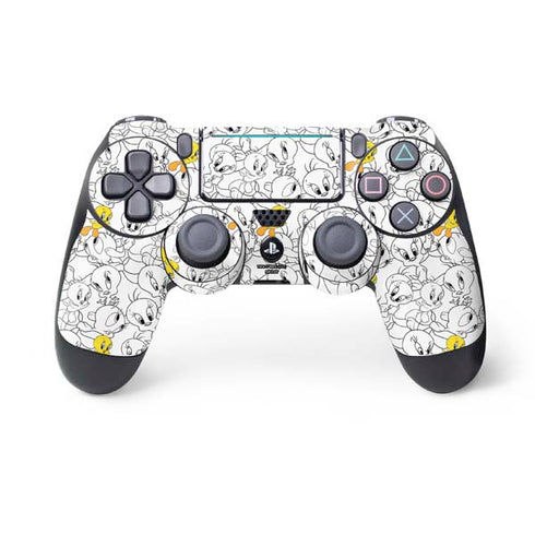 Looney Tunes Tweety Super Sized Pattern PlayStation PS4 Skins