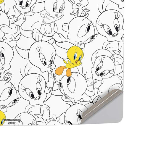 Looney Tunes Tweety Super Sized Pattern PS5 Pro Disk Console Skin