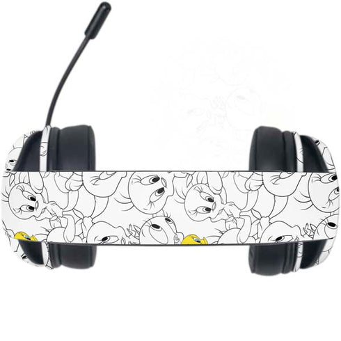 Looney Tunes Tweety Super Sized Pattern Razer Kraken X Skin