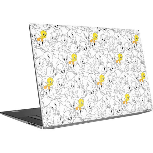 Looney Tunes Tweety Super Sized Pattern Dell XPS Skin