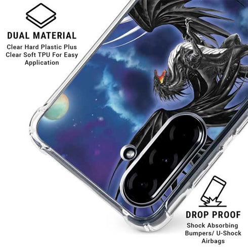 Twilight Duel by Ruth Thompson Galaxy A36 5G Clear Case