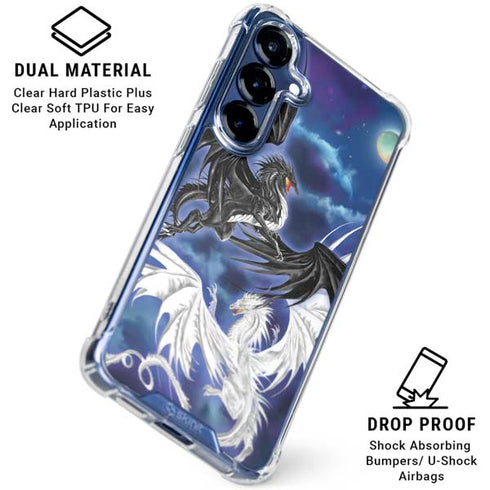 Twilight Duel by Ruth Thompson Galaxy S25 Clear Case