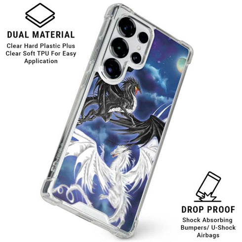 Twilight Duel by Ruth Thompson Galaxy S25 Ultra Clear Case