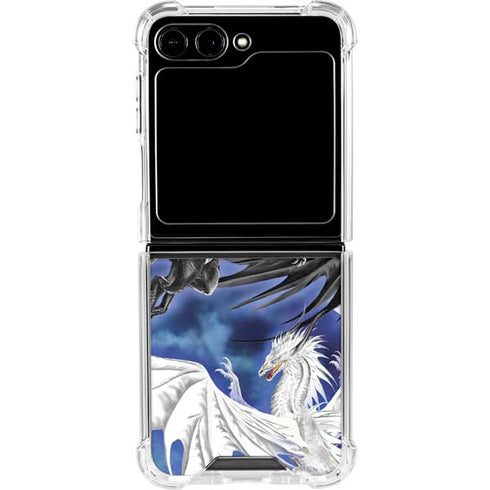 Twilight Duel by Ruth Thompson Galaxy Z Flip6 Clear Case