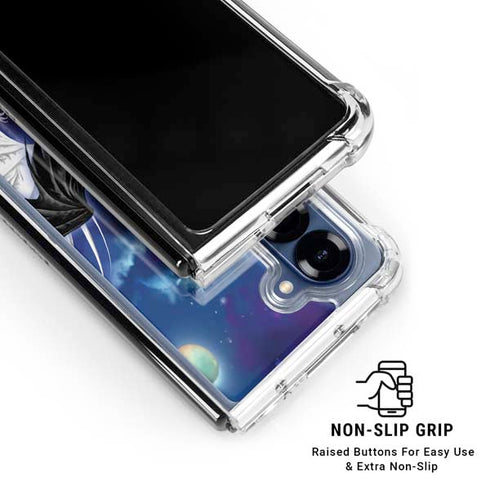 Twilight Duel by Ruth Thompson Galaxy Z Fold6 Clear Case
