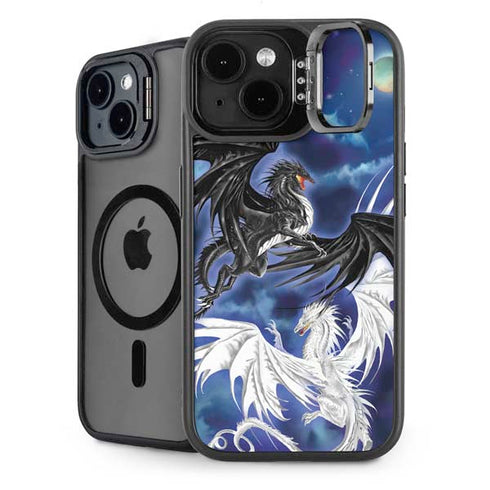 Twilight Duel by Ruth Thompson iPhone 15 Plus Kickstand Case