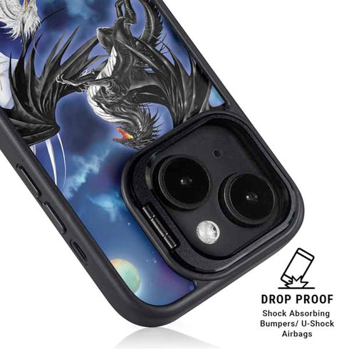 Twilight Duel by Ruth Thompson iPhone 15 Plus Kickstand Case