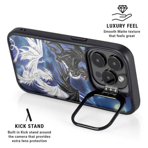 Twilight Duel by Ruth Thompson iPhone 15 Pro Max Kickstand Case