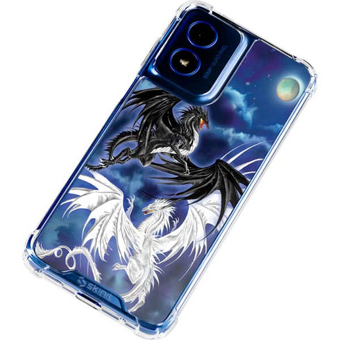 Twilight Duel by Ruth Thompson Moto G 5G (2024) Clear Case