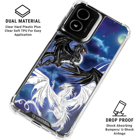 Twilight Duel by Ruth Thompson Moto G Power 5G (2024) Clear Case