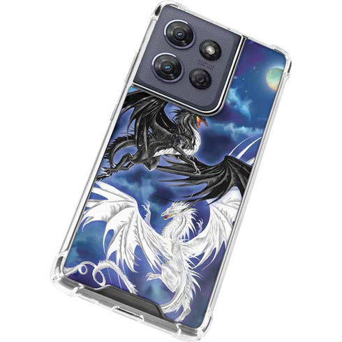 Twilight Duel by Ruth Thompson Moto G Stylus 5G (2025) Clear Case