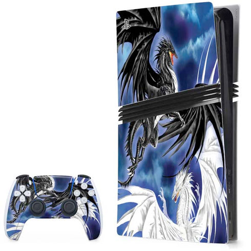 Twilight Duel by Ruth Thompson PS5 Pro Bundle Skin