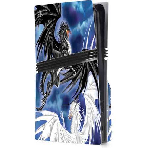 Twilight Duel by Ruth Thompson PS5 Pro Disk Console Skin
