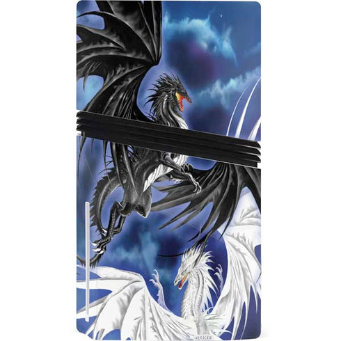 Twilight Duel by Ruth Thompson PS5 Pro Disk Console Skin