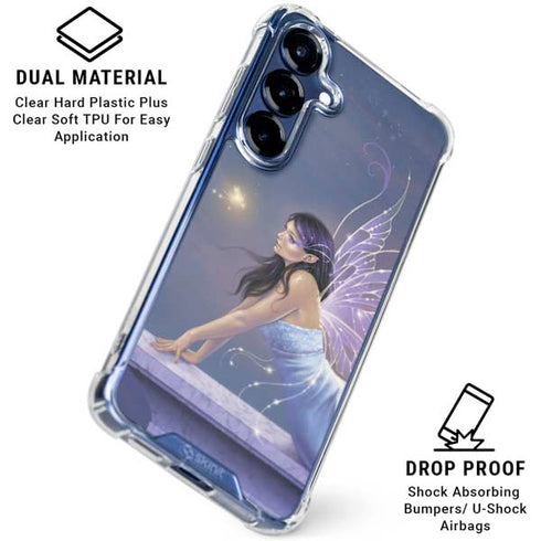 Twilight Shimmer by Rachel Anderson Galaxy S25 Plus Clear Case