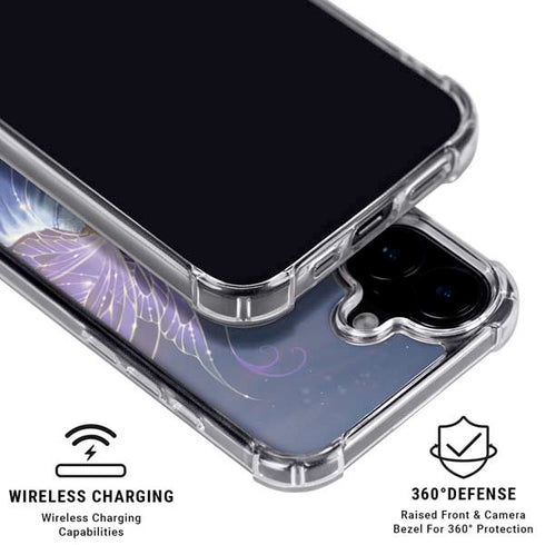 Twilight Shimmer by Rachel Anderson iPhone 16 Clear Case